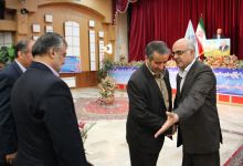 همایش تجلیل از پروفسور علی اکبر جلالی چهره ماندگار شهرستان شاهرود با حضور مسئولین و قشرهای مختلف مردم 